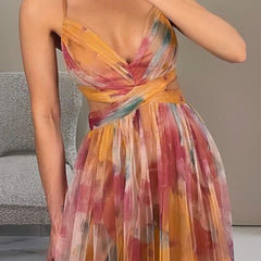 Grace Romantic Invisible Dress by THE WHITMORE FAMILY, shown in vibrant orange fabric, form-fitting design with elegant detailing.