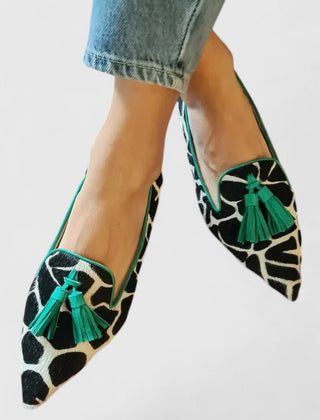 Pink Dhreika Smart Fit Loafers by THE WHITMORE FAMILY, stylish slip-on shoes with a sleek design and comfortable fit.