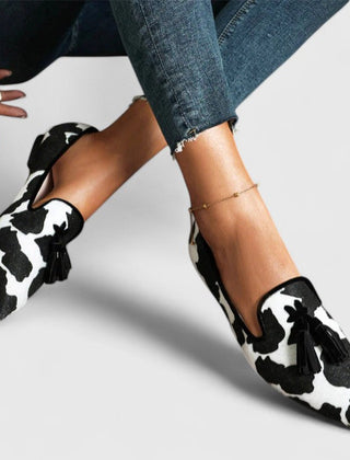 Pink Dhreika Smart Fit Loafers by THE WHITMORE FAMILY, stylish and comfortable footwear for women, featuring a sleek design and slip-on style.