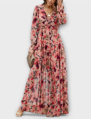 Pink Liv Helen Elegant Dress by THE WHITMORE FAMILY, featuring a stylish and sophisticated design for special occasions.