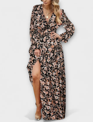 Pink Liv Helen elegant dress by THE WHITMORE FAMILY, featuring a fitted bodice and flowing skirt for a stylish look.