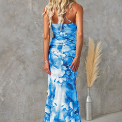 Purple floral one-shoulder dress from THE WHITMORE FAMILY featuring a stylish design and elegant fit.