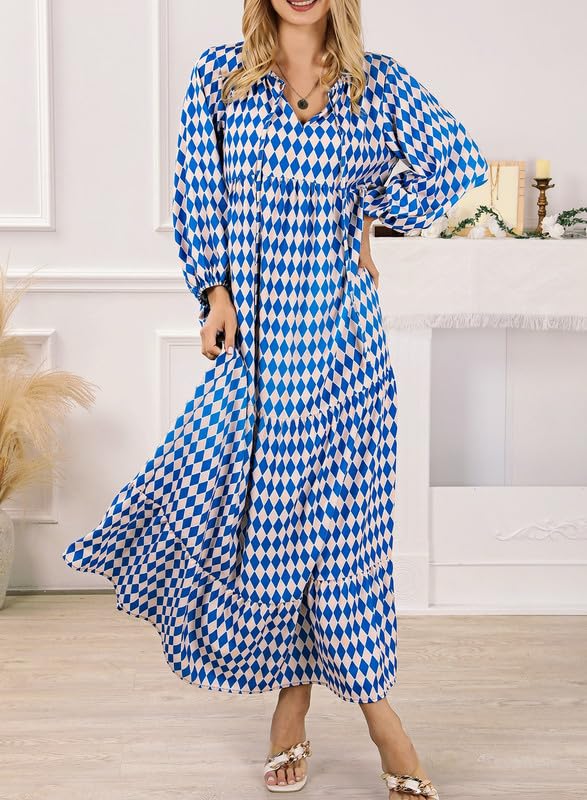 Nina floral boho maxi dress in red by THE WHITMORE FAMILY, flowing fabric with a bohemian floral pattern and relaxed fit.