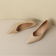 Beige Gerda elegant pumps by THE WHITMORE FAMILY, stylish sandal with a sleek design and comfortable fit.