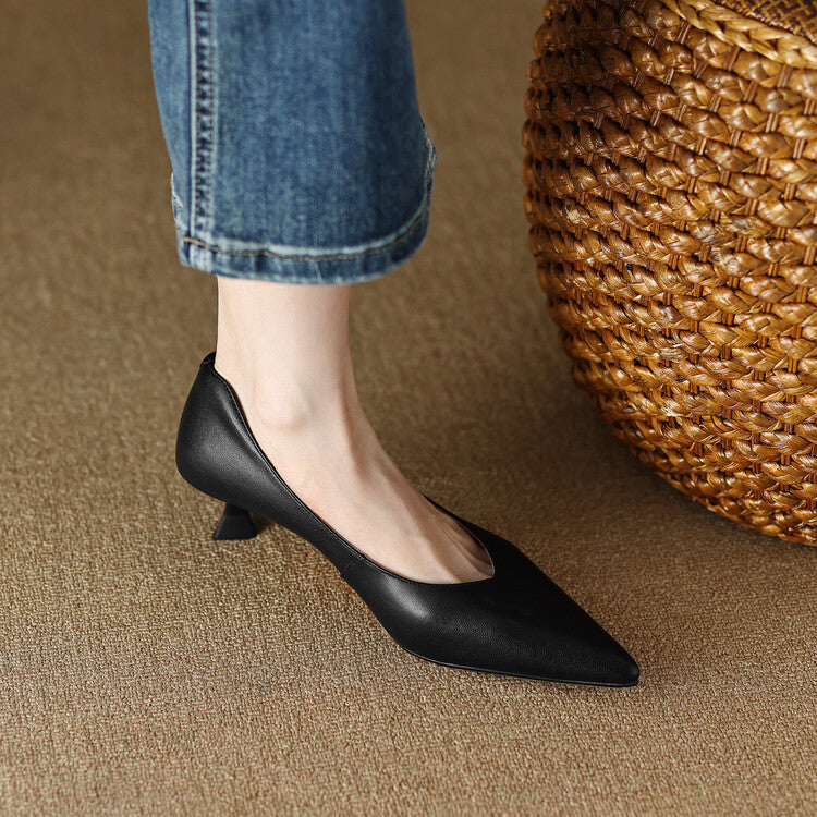 Beige Gerda elegant pumps by THE WHITMORE FAMILY, stylish sandal with a sleek design and classic silhouette.