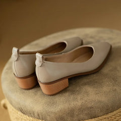 Beige Helen Classic Chic Pumps by THE WHITMORE FAMILY, stylish sandal with sleek design and comfortable fit.