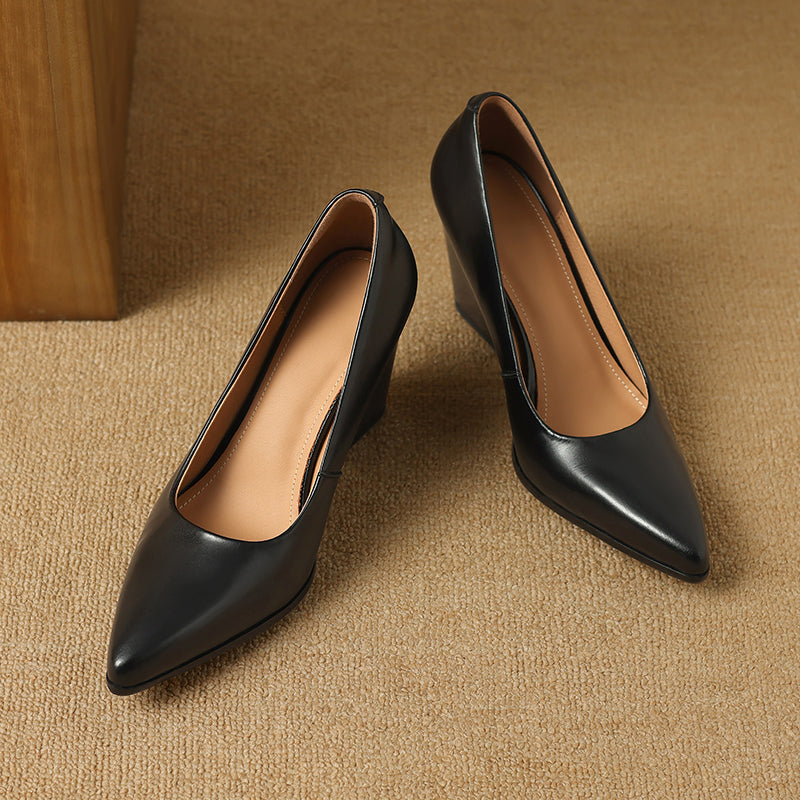 Brown Verona Elegant Pumps by THE WHITMORE FAMILY, stylish sandal with a sleek design and comfortable fit.