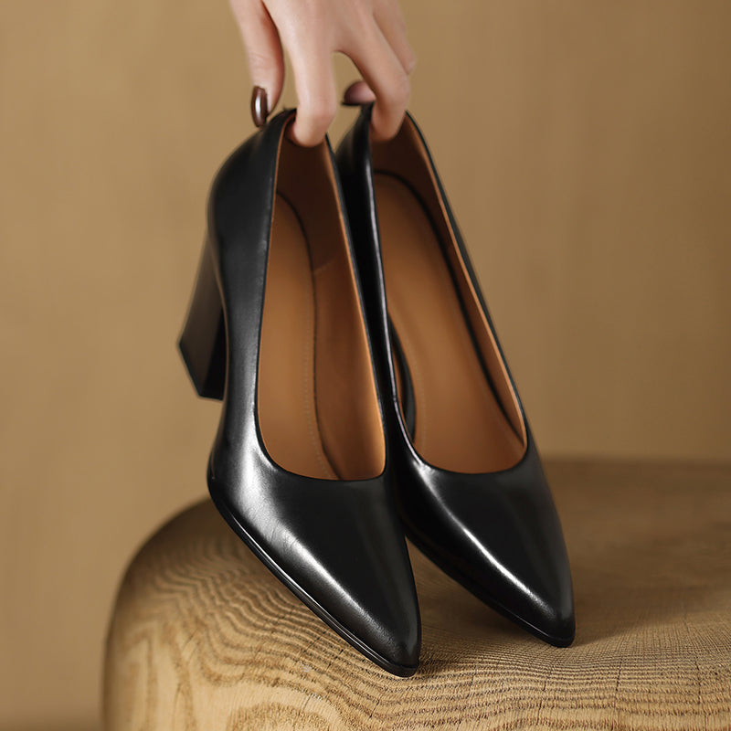 Brown Verona elegant pumps by THE WHITMORE FAMILY, stylish sandal with a sleek design and comfortable heel.