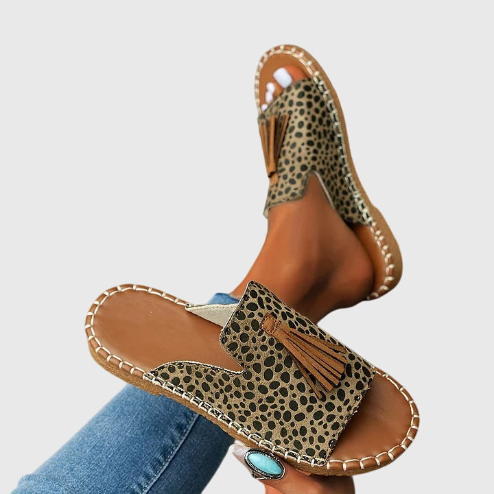 Lorraine™ orthopedic sandals by THE WHITMORE FAMILY featuring supportive straps and cushioned soles for comfortable wear.
