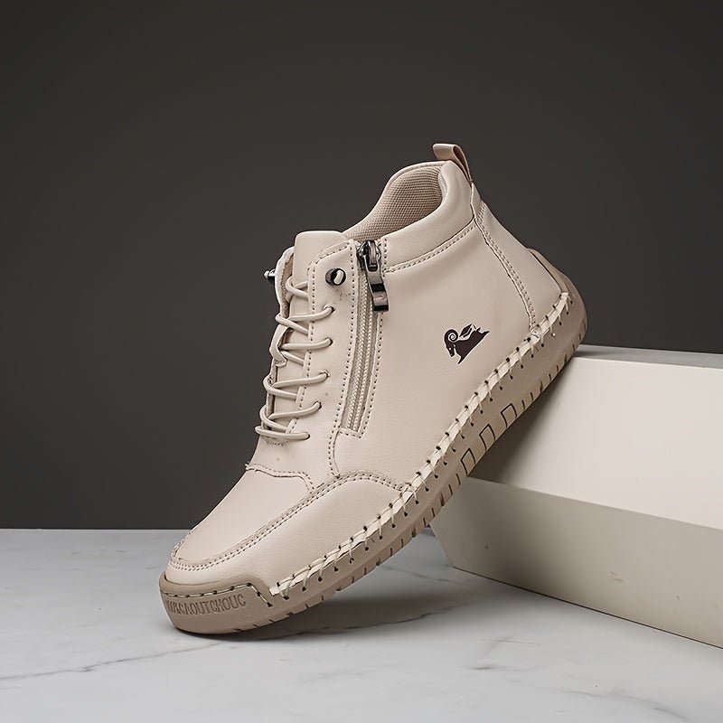 Dark green Mathilde™ ergonomic support sneakers by THE WHITMORE FAMILY, featuring cushioned soles and breathable design.