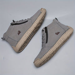 Dark green Mathilde™ ergonomic support sneakers by THE WHITMORE FAMILY, stylish shoes designed for comfort and support.