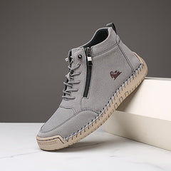 Dark green Mathilde™ ergonomic support sneakers from THE WHITMORE FAMILY, showcasing cushioned soles and supportive design.