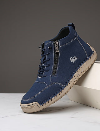 Dark green Mathilde ergonomic support sneakers by THE WHITMORE FAMILY, showcasing stylish, cushioned shoes with supportive design.
