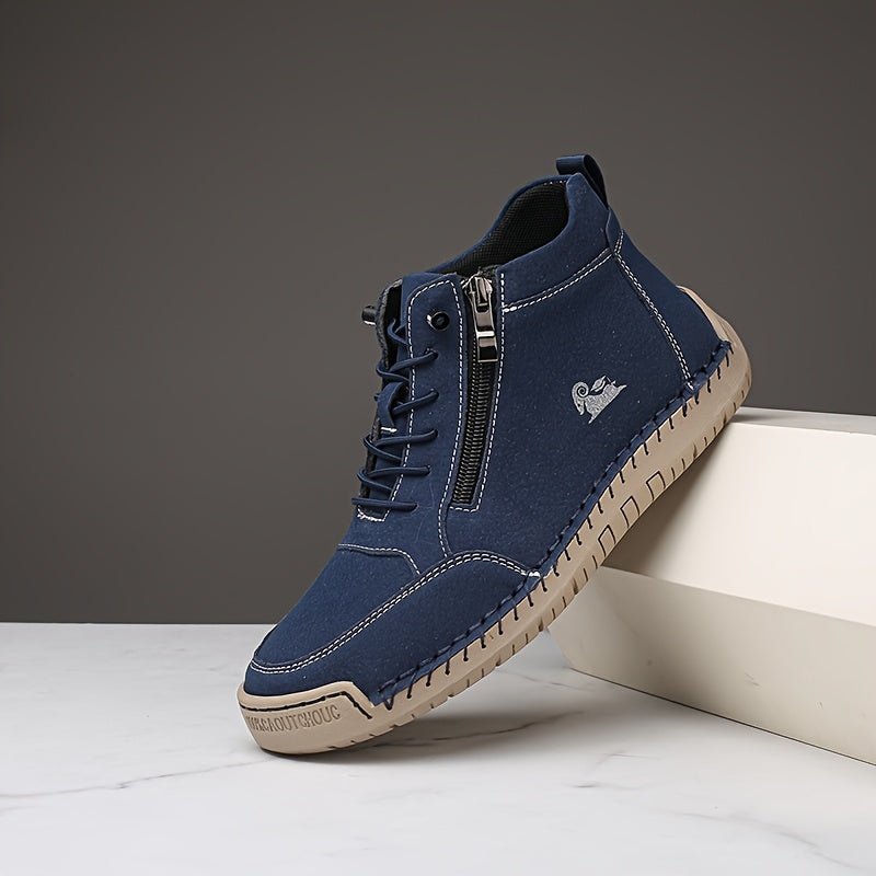 Dark green Mathilde ergonomic support sneakers by THE WHITMORE FAMILY, showcasing stylish, cushioned shoes with supportive design.