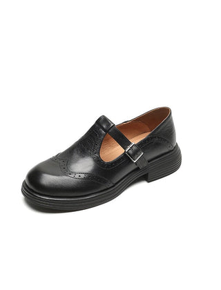 Brown Matea Mary Janes by THE WHITMORE FAMILY featuring elegant design and comfortable leather shoes for women.