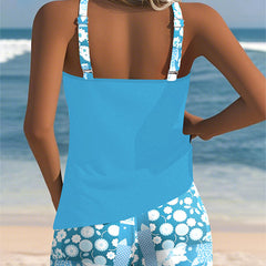 Purple Nina™ fashionable swimsuit set from THE WHITMORE FAMILY, featuring a stylish and comfortable swimwear design for women.