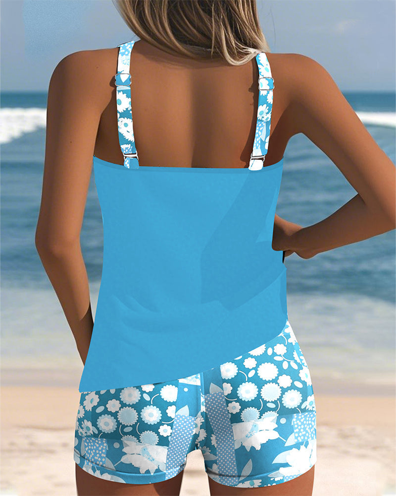 Purple Nina™ fashionable swimsuit set from THE WHITMORE FAMILY, featuring a stylish and comfortable swimwear design for women.