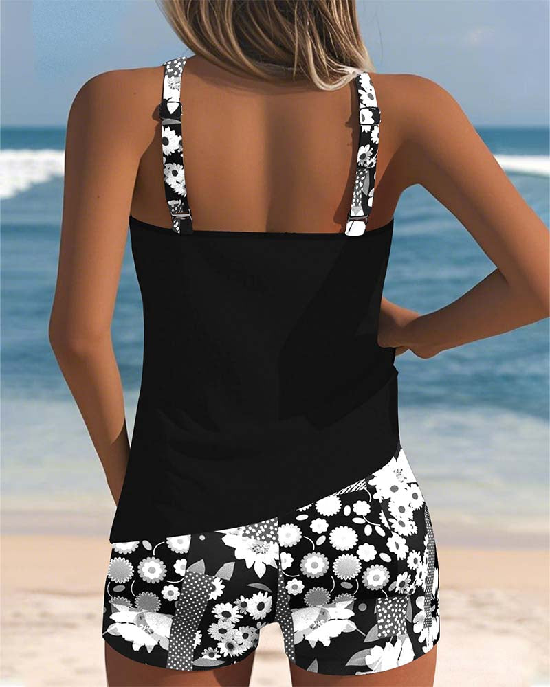 Purple Nina™ fashion swimwear set for women, stylish bikini with matching top and bottom from THE WHITMORE FAMILY.