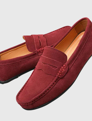 Tan Rosaly orthopedic loafers by THE WHITMORE FAMILY featuring comfortable slip-on design and supportive orthopedic sole.