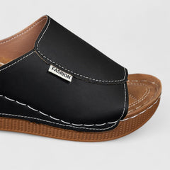 White Celestria™ orthopedic sandals by THE WHITMORE FAMILY featuring supportive straps and cushioned soles for comfort.
