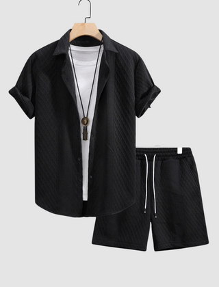 White Ramsey™ Casual Cruise Set by THE WHITMORE FAMILY, featuring comfortable fabric and relaxed fit for everyday wear.