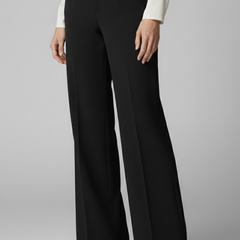 Women’s high-waist palazzo trousers with wide legs from THE WHITMORE FAMILY, shown in a stylish, flowy fabric.