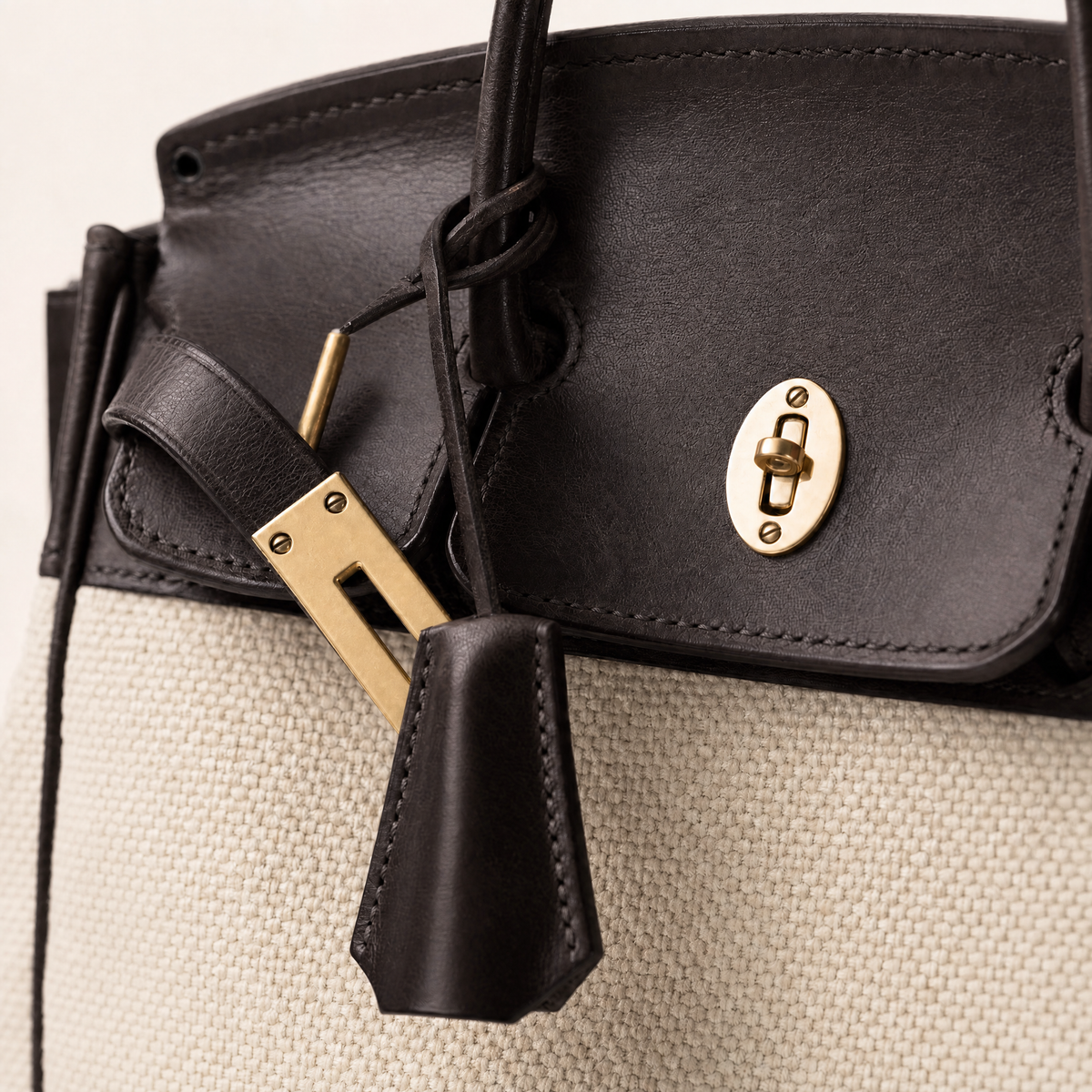 The Eleanor Weekender bag by THE WHITMORE FAMILY featuring hardware accents and a spacious design for travel or weekend use.